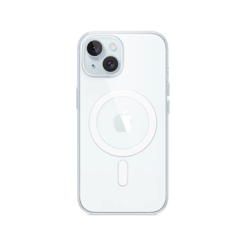 Apple MT203ZM/A Clear Case avec MagSafe for iPhone 15 Transparent